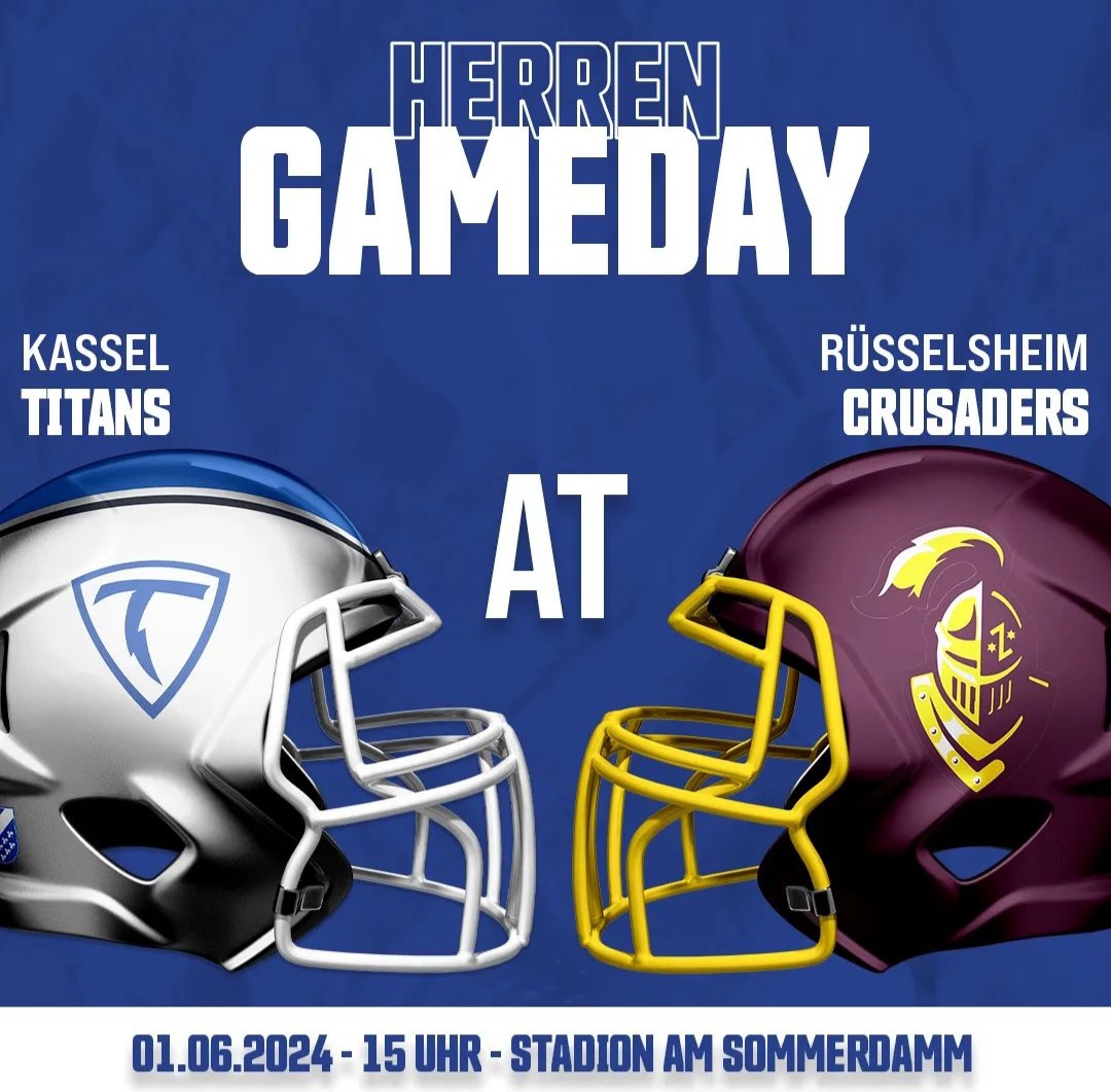 Kassel Titans Herren At R sselsheim Crusaders Kassel Titans
