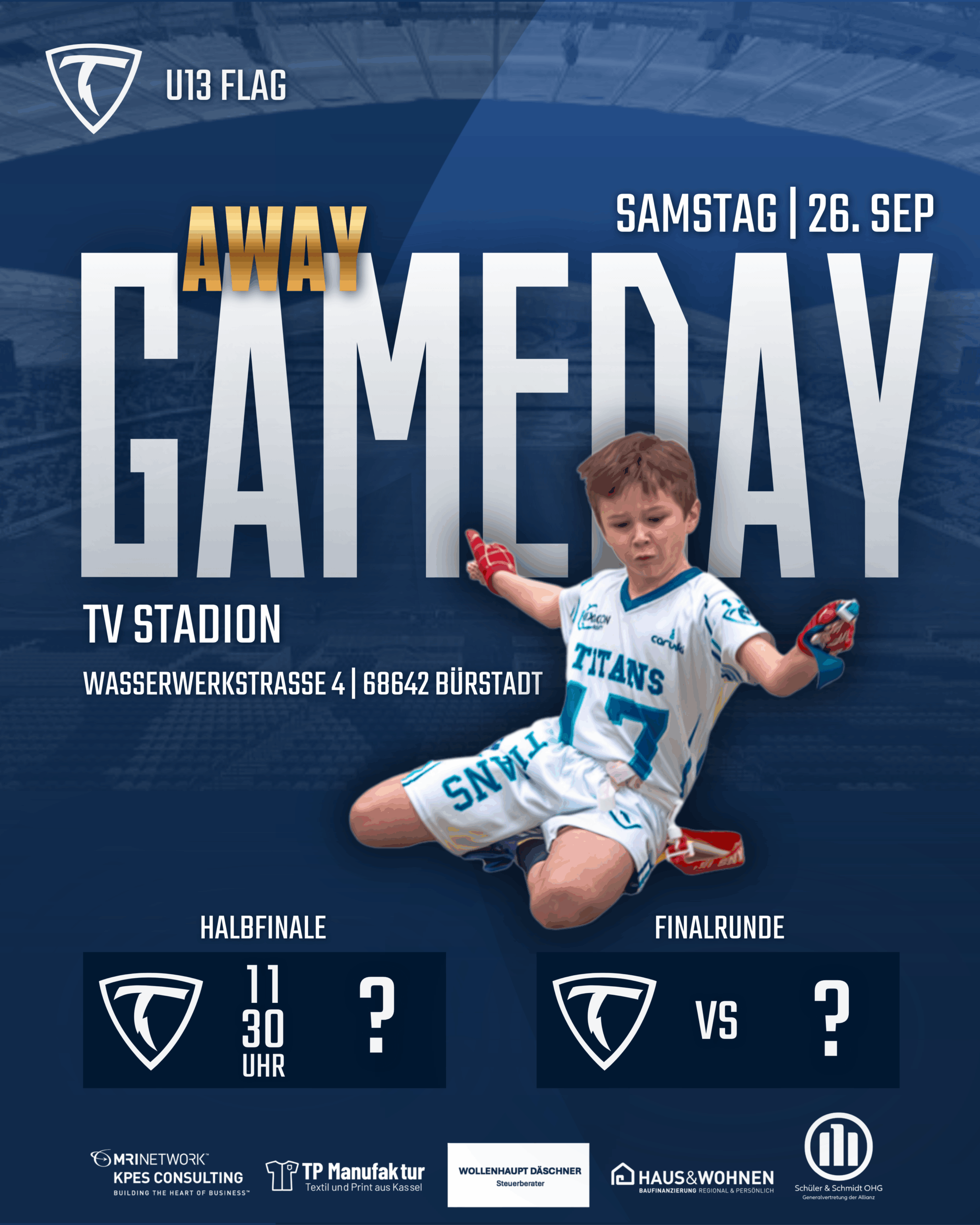 U13 Flag Gameday